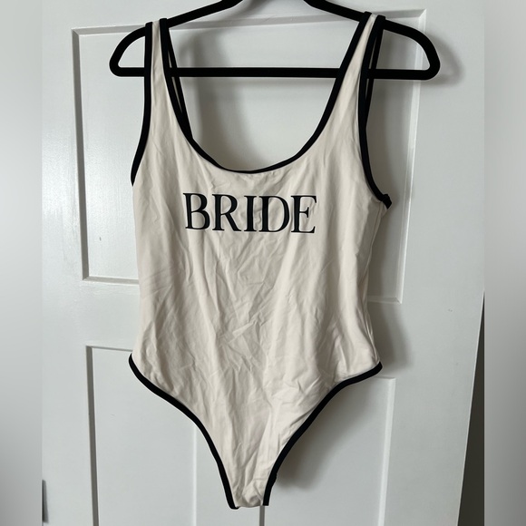 WeWoreWhat Bride Scoop Back Swimsuit - Picture 2 of 3